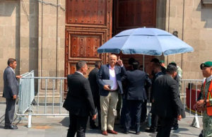 Gobernadores llegan a Palacio Nacional para abordar migración y desapariciones