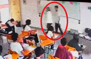 Alumno ataca a puñaladas a su maestra en plena clase en Coahuila