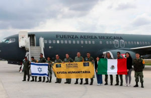 Llega a Tel Aviv primer avión de la Fuerza Aérea Mexicana para repatriar a mexicanos