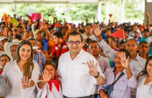 “Con la ayuda del pueblo vamos a ganar la encuesta”: José Antonio Aguilar Castillejos