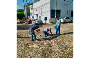 Smapa inicia nueva obra de rehabilitación de drenaje sanitario en la colonia El Mirador