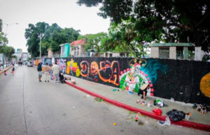 Realiza Instituto de la Juventud murales alusivos al día de muertos
