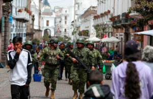 Presidente de Ecuador declara “Conflicto Armado Interno” y saca al ejército a combatir “terroristas”