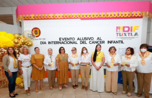 DIF Tuxtla, llevó a cabo el “Evento Alusivo al Día Internacional del Cáncer Infantil”
