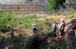 Realiza Protección Civil Tuxtla limpieza del Río Sabinal en el tramo de Plan de Ayala, Club Campestre y San José Terán