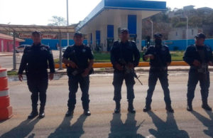 Participa Policía Municipal en fortalecimiento de la seguridad en entradas y salidas de la capital