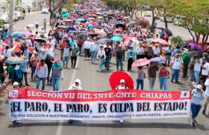 Convoca SNTE a megamarcha el próximo 25 de Junio