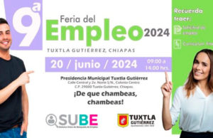 Ayuntamiento de Tuxtla Gutiérrez Organiza Feria del Empleo para los tuxtlecos