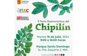 Ayuntamiento de Tuxtla Gutiérrez organiza la II Feria Gastronómica del Chipilín