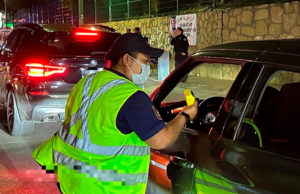 Mantiene Policía Municipal Operativo Alcoholímetro para salvar vidas
