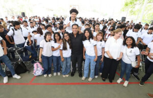Impulsa Eduardo Ramírez educación con nueva infraestructura en el Cobach 234 Plan de Ayala