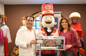 Eduardo Ramírez y Olivia Salomón presentan el Gran Sorteo Especial “México con M de migrante”