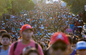 Sale nueva caravana migrante de Tapachula, Chiapas