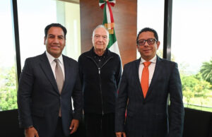 Se reúne Eduardo Ramírez con el fiscal general de la República, Alejandro Gertz Manero