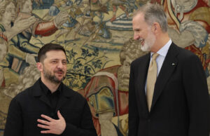 “El tiempo que sea necesario”: Felipe VI reafirma a Zelenski el apoyo de España a Ucrania