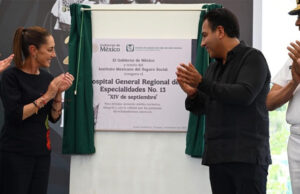 Sheinbaum inaugura el Hospital General de Zona “14 de septiembre” en Chiapas