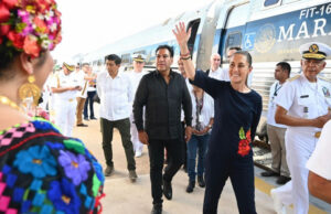 En Chiapas, Claudia Sheinbaum inaugura nuevo tramo del Tren Interoceánico