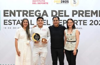 Eduardo Ramírez entrega Premio Estatal del Deporte 2025 y refrenda su compromiso con las y los atletas