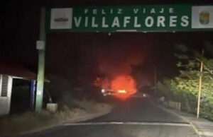Noche violenta en Chiapas: enfrentamientos, vehículos incendiados y bloqueos en Villaflores
