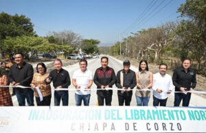 Eduardo Ramírez fortalece conectividad y educación en Chiapa de Corzo