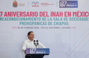 Eduardo Ramírez destaca labor del INAH y reafirma coordinación a favor del patrimonio histórico de Chiapas