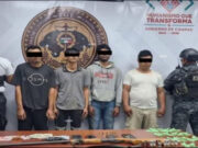 Detienen a cuatro presuntos integrantes del Cártel Chiapas y Guatemala