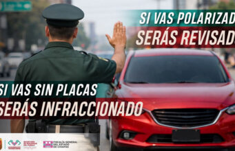 En Chiapas, autoridades anuncian que verificarán vehículos polarizados y los que circulen sin placas serán sancionados