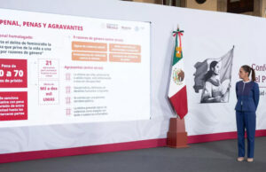 Sheinbaum va por ley general para prevenir, sancionar y reparar el daño por feminicidio