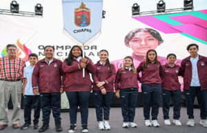 Eduardo Ramírez abandera a la Delegación Chiapas rumbo a la Olimpiada Nacional 2026