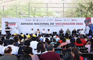 Eduardo Ramírez encabeza arranque de la Semana Nacional de Vacunación 2026 en Chiapas