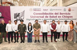 Reconoce Eduardo Ramírez coordinación con el Gobierno Federal para consolidar el Servicio Universal de Salud en Chiapas