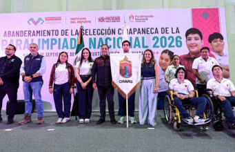 Eduardo Ramírez reconoce el talento y esfuerzo de atletas de Chiapas rumbo a la Paralimpiada Nacional