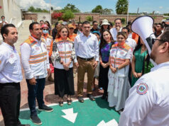 Eduardo Ramírez destaca coordinación y participación ciudadana durante Segundo Simulacro Nacional 2026