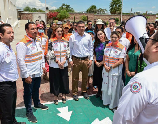 Eduardo Ramírez destaca coordinación y participación ciudadana durante Segundo Simulacro Nacional 2026