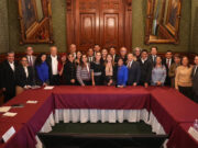 Eduardo Ramírez asiste a reuniones sobre vivienda y salud encabezadas por la presidenta Claudia Sheinbaum