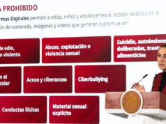 Sheinbaum presenta proyecto de decreto para obligar a plataformas digitales a bajar contenidos que inciten violencia y odio